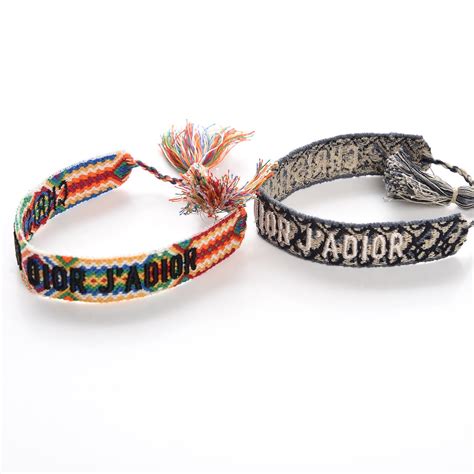 dior cruise woven bracelets|dior j'adior friendship bracelet 2022.